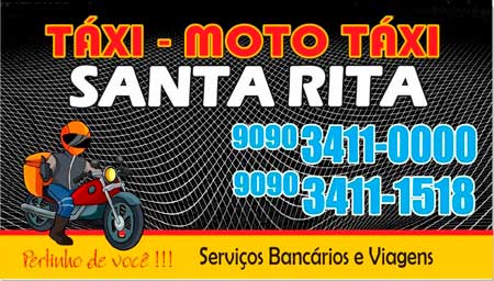 ITURAMA AGORA TEM MOTOTXI SANTA RITA!