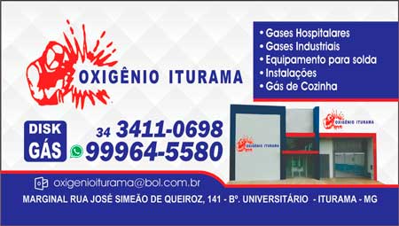 ATENO! OXIGNIO ITURAMA TRAZ UMA GRANDE NOVIDADE: INSTALAES DE GS  